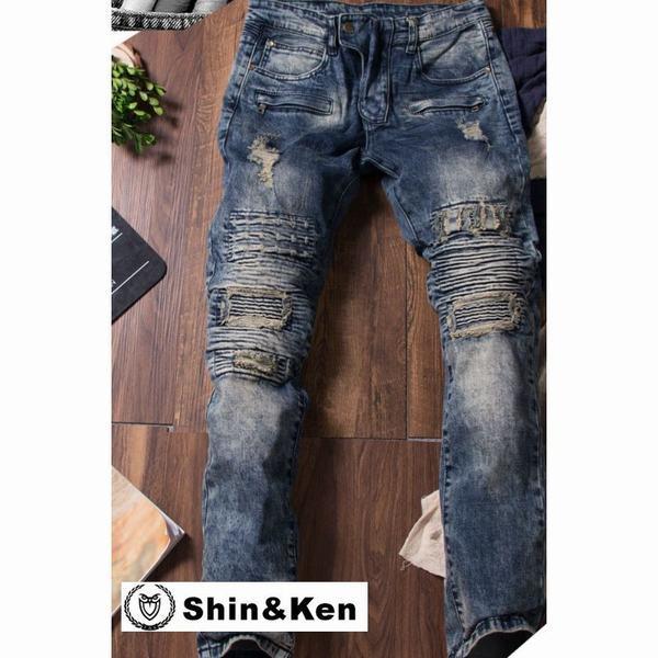 Jeans パンツ デニム メンズ ジーンズ ボトムス Mdnm024 ジーパン 大きいサイズ ダメージ加工 ジーンズ デニム 人気商品 Ahmedmostafa Us