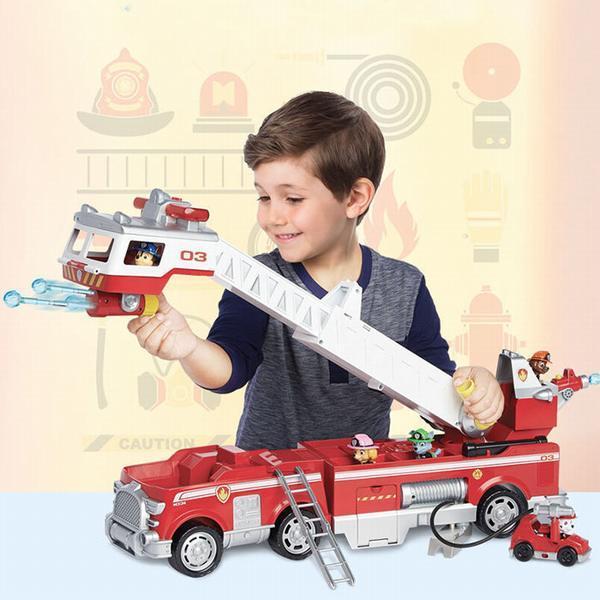 パウパトロール おもちゃ グッズ ベイ レスキュー プレイセット 消防車 救援車 クリスマスプレゼント 子供 公式グッズ(12229円)