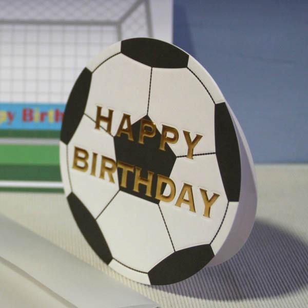 バースデーカード サッカー ハッピーバースデーゴール ボール型誕生日カード ネコポス可 Cd Gk 4006 和歌山産フルーツのケーキarancia 通販 Yahoo ショッピング