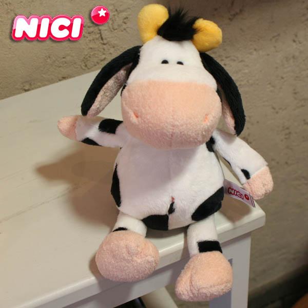 NICIニキ】牛「ウシクラシック25cm」〜ドイツ生まれの可愛いぬいぐるみ
