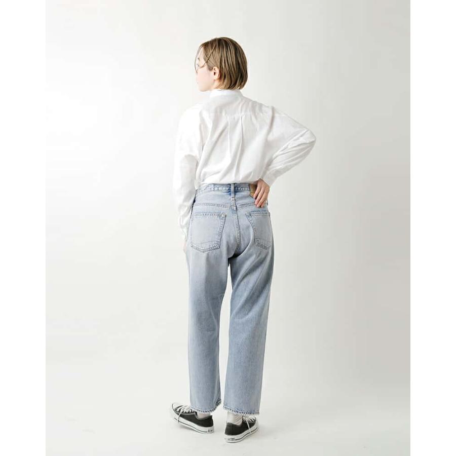 or slow オアスロウ ショートレングス 105 90s ジッパーフライ デニム