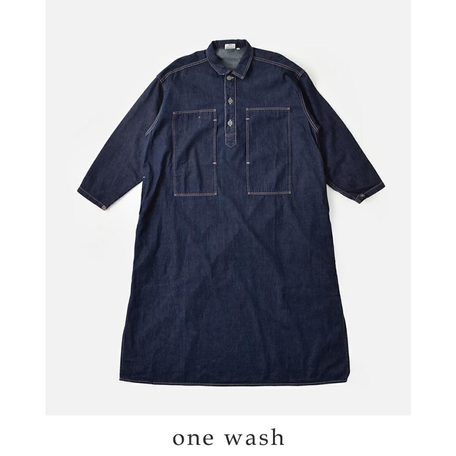 orSlow（オアスロウ） デニム プルオーバー ドレス PULLOVER DENIM 