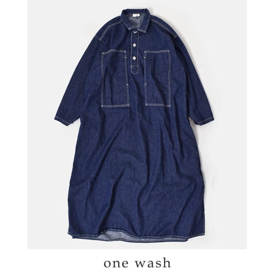 orSlow（オアスロウ） デニム プルオーバー ドレス PULLOVER DENIM