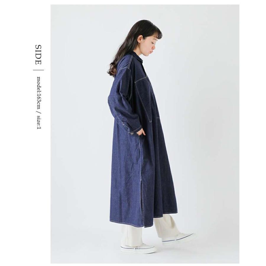 orSlow（オアスロウ） デニム プルオーバー ドレス PULLOVER DENIM