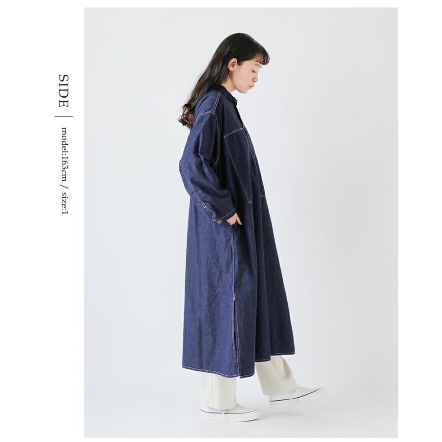 orSlow（オアスロウ） デニム プルオーバー ドレス PULLOVER DENIM