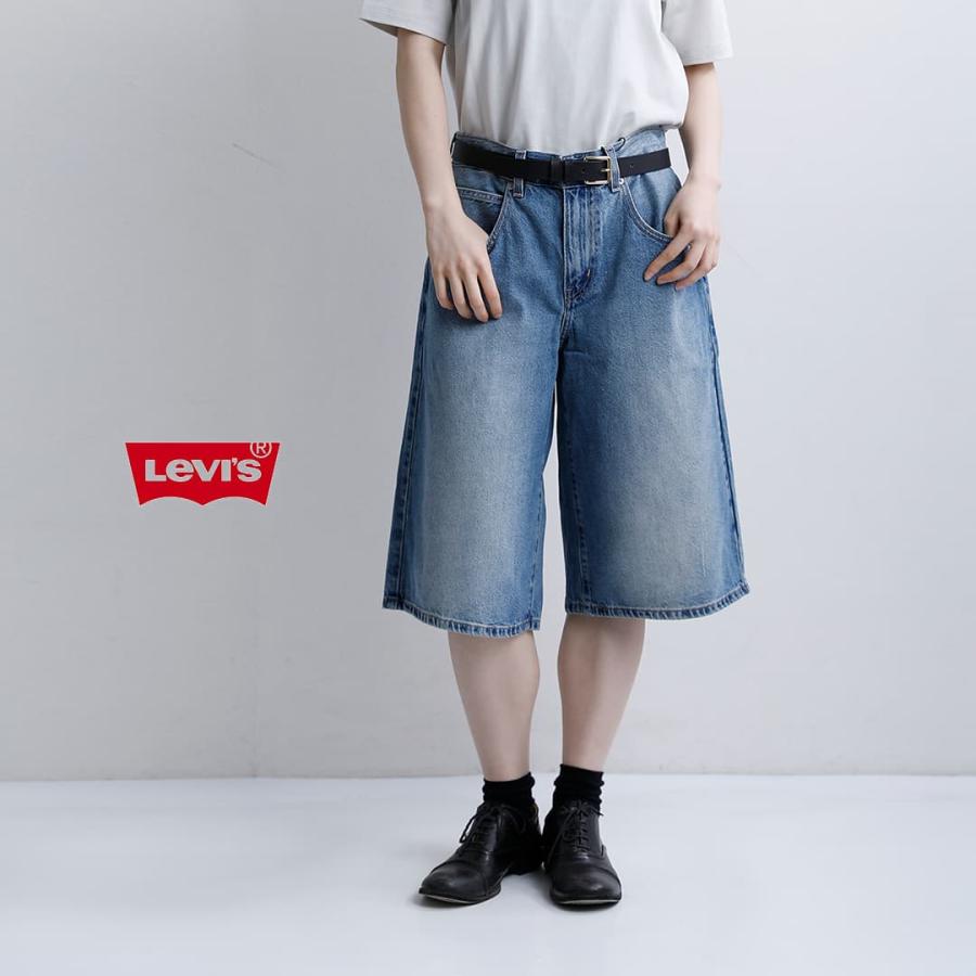 Levi's（リーバイス） Levi's スーパーバギー ハーフデニムパンツ