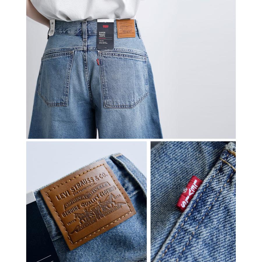 Levi's（リーバイス） Levi's スーパーバギー ハーフデニムパンツ
