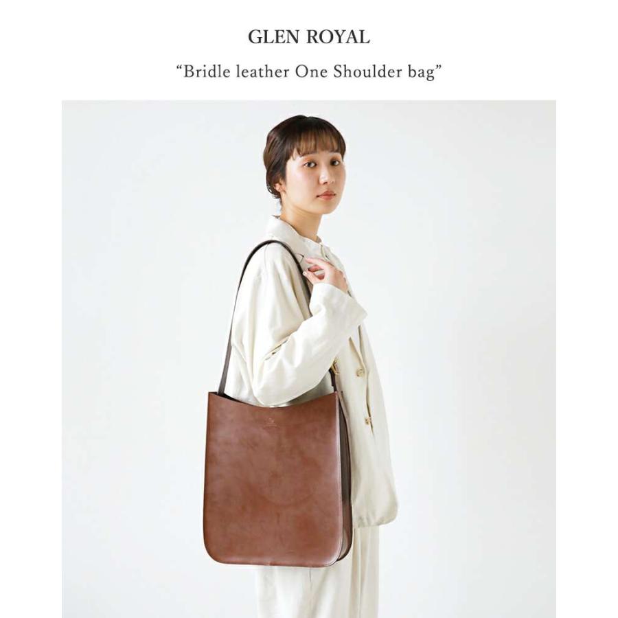 GLENROYAL グレンロイヤル ブライドルレザー ワンショルダー バッグ 01 