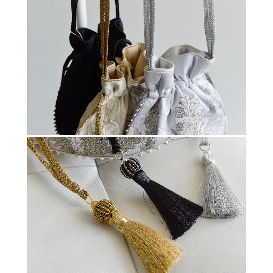 NE QUITTEZ PAS!（ヌキテパ） ne Quittez pas 刺繍 ドローストリング