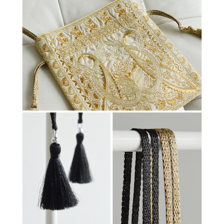 NE QUITTEZ PAS!（ヌキテパ） ne Quittez pas 刺繍 ドローストリング