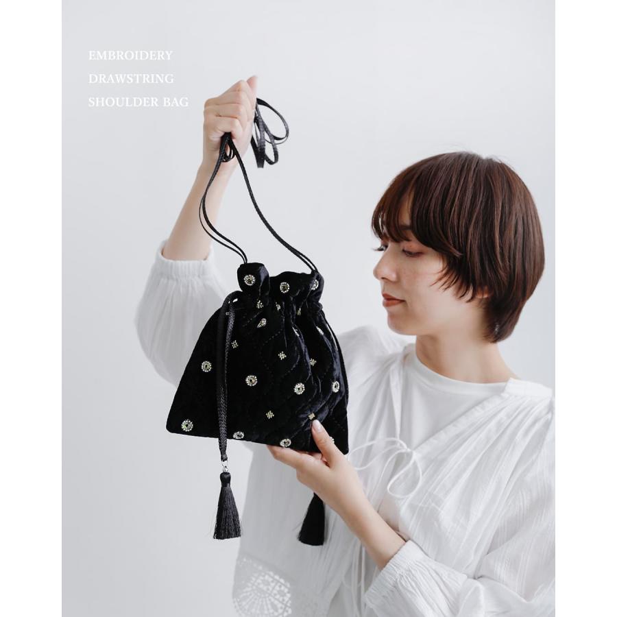 NE QUITTEZ PAS!（ヌキテパ） ne Quittez pas 刺繍 ドローストリング