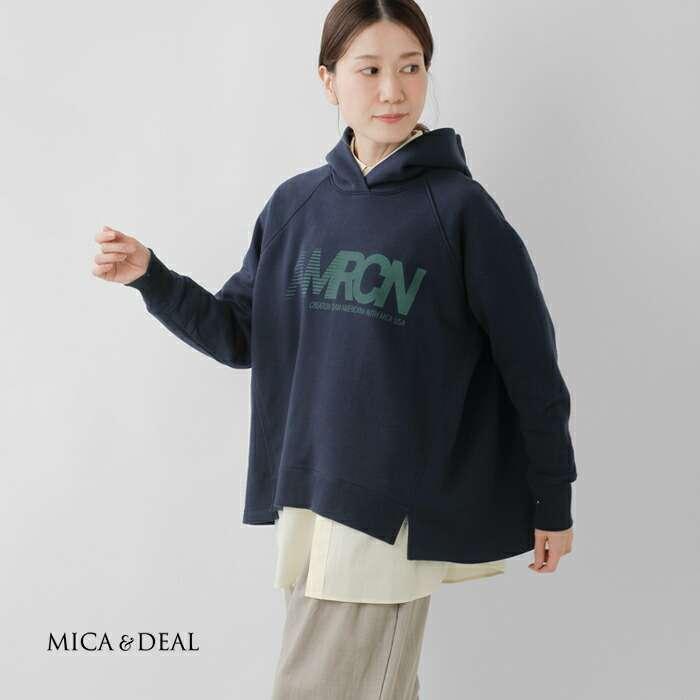 MICA＆DEAL×Americana✨パーカー　スリット　フーディ MICA＆DEAL×Americana✨パーカー スリット フーディ 定番] MICA&DEAL