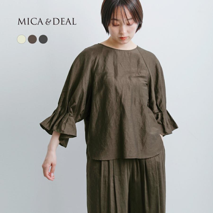 MICA&DEAL（マイカアンドディール） リネンビスコース タックスリーブ 
