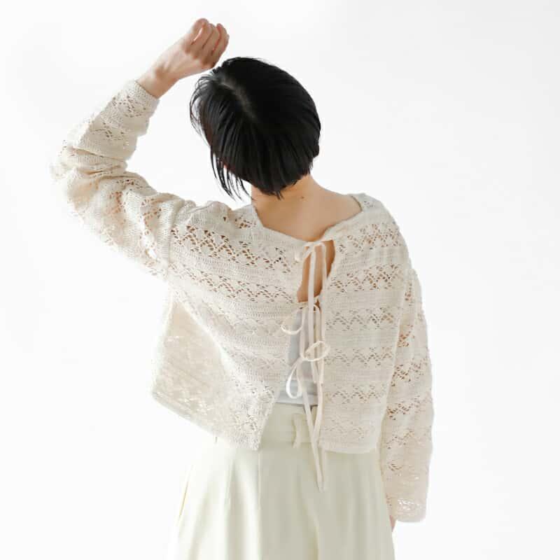 Sara Mallika サラマリカ コットン ルース レース トップス 020131sn1