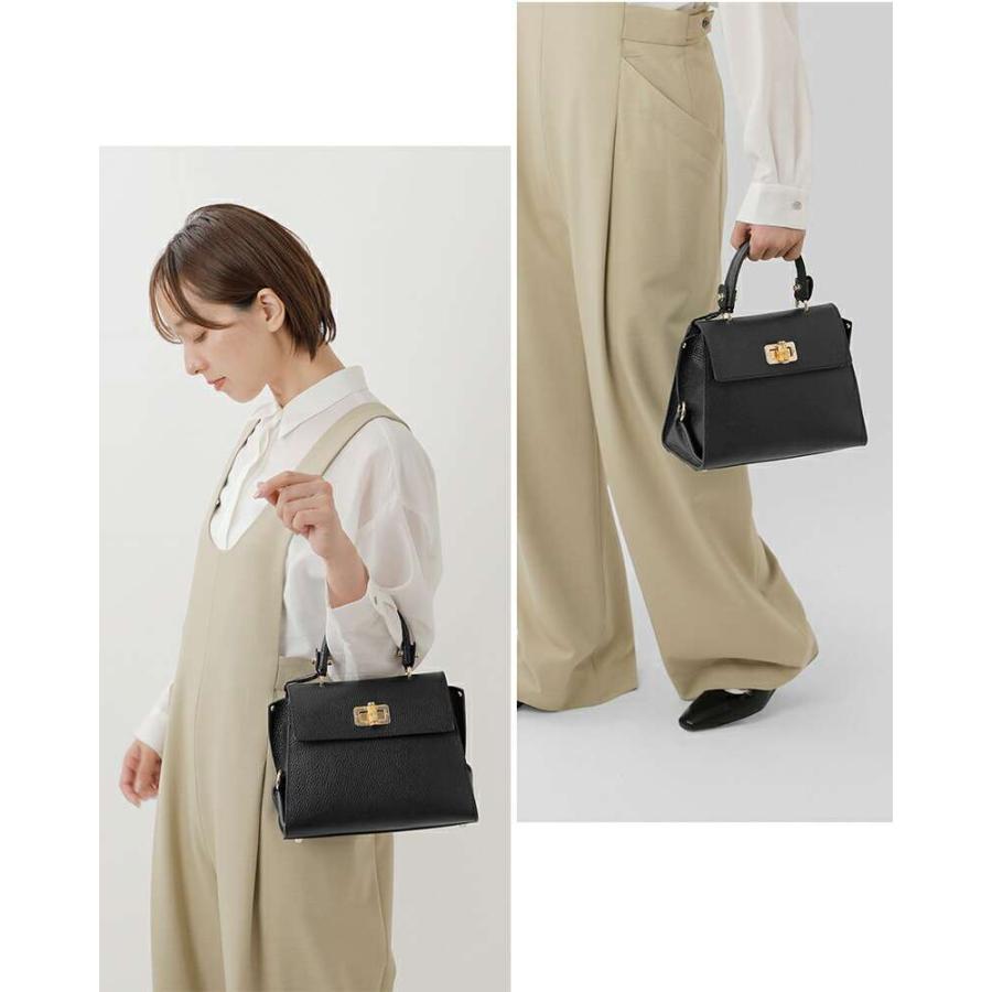 MARCOBIANCHINIトートバッグ トップハンドル MARCO BIANCHINI マルコビアンキーニ カウレザー トップ