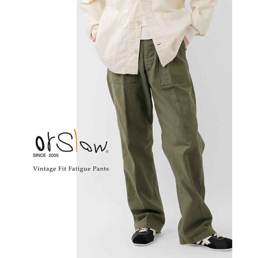 orSlow ファティーグパンツ 予約商品(お届け予定 3月頃以降) orSlow オアスロウ ファティーグ