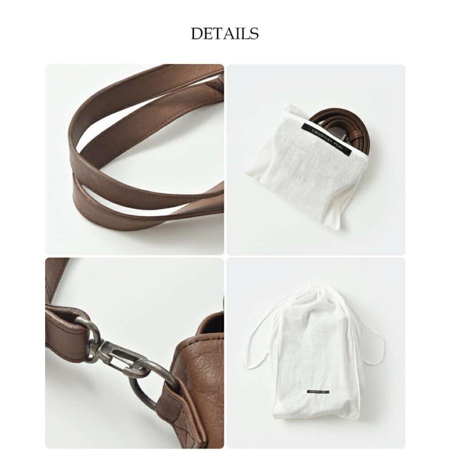 CHRISTIAN PEAU（クリスチャンポー） カウレザー 2way トートバッグ