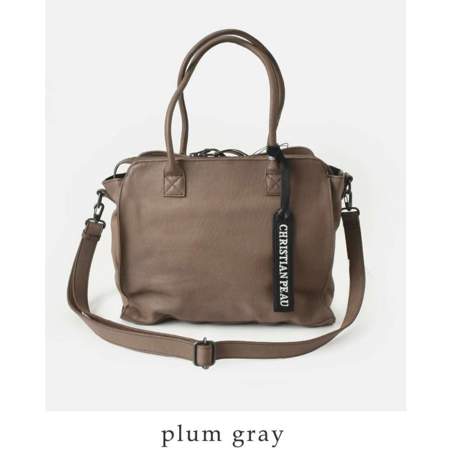 CHRISTIAN PEAU クリスチャン ポー カウレザー ラウンド ハンドル 2way