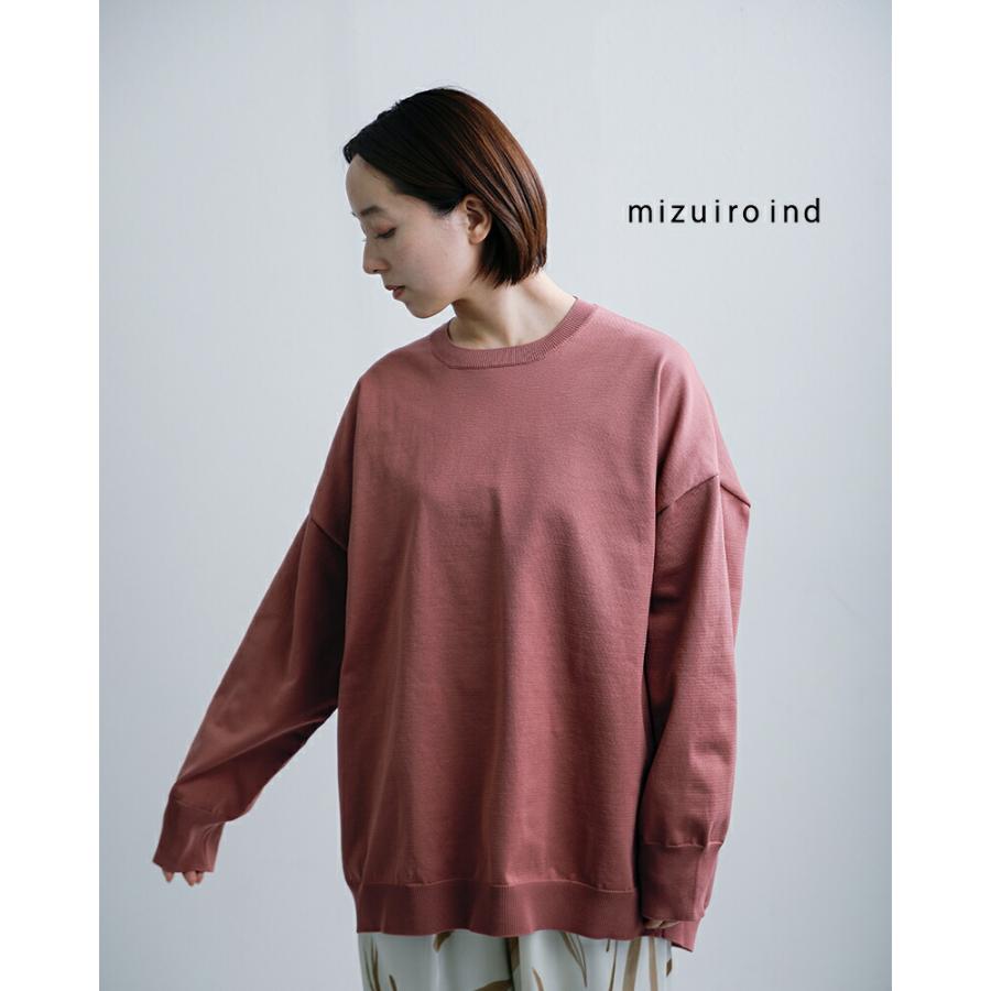 mizuiroind（ミズイロインド） クルーネック ワイド プルオーバー 1