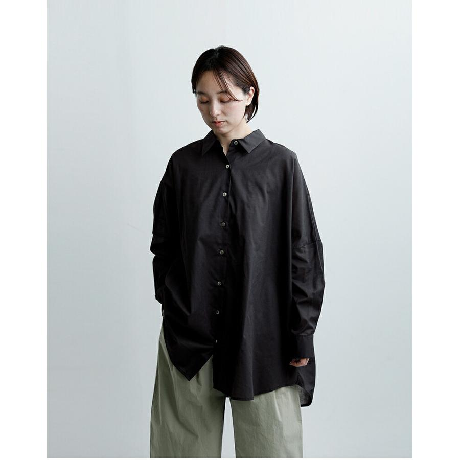 MIZUIRO ミズイロインド mizuiro ind シアー ワイド シャツ 1-230162