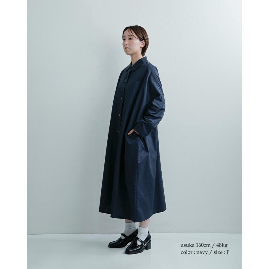 MIZUIRO ミズイロインド mizuiro ind コットン ワイド シャツ