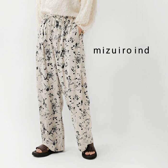 ミズイロインド mizuiroind リバティ柄 プリントパンツ ミズイロインド mizuiroind リバティ柄 プリントパンツ - メルカリ