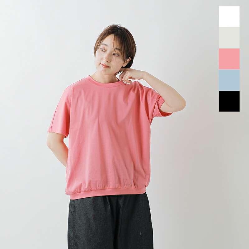 【今期新品】ミディウミ midiumi クルーネックワイドスウェット　赤 MidiUmi 【30%OFF】ミディウミ コットン ギャザー ドルマン