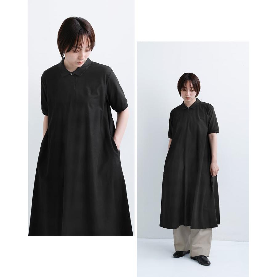 おまとめ　ナオト シューズ　ミディウミ ワンピース MidiUmi（ミディウミ） MidiUmiコットン ポロ フレアワンピース 1