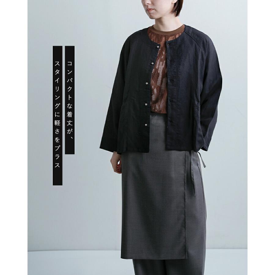 FIL DE FER スプリングコート新品 FIL DE FER（フィルデフェール） セール【30%OFF】フィルデフェール 麻