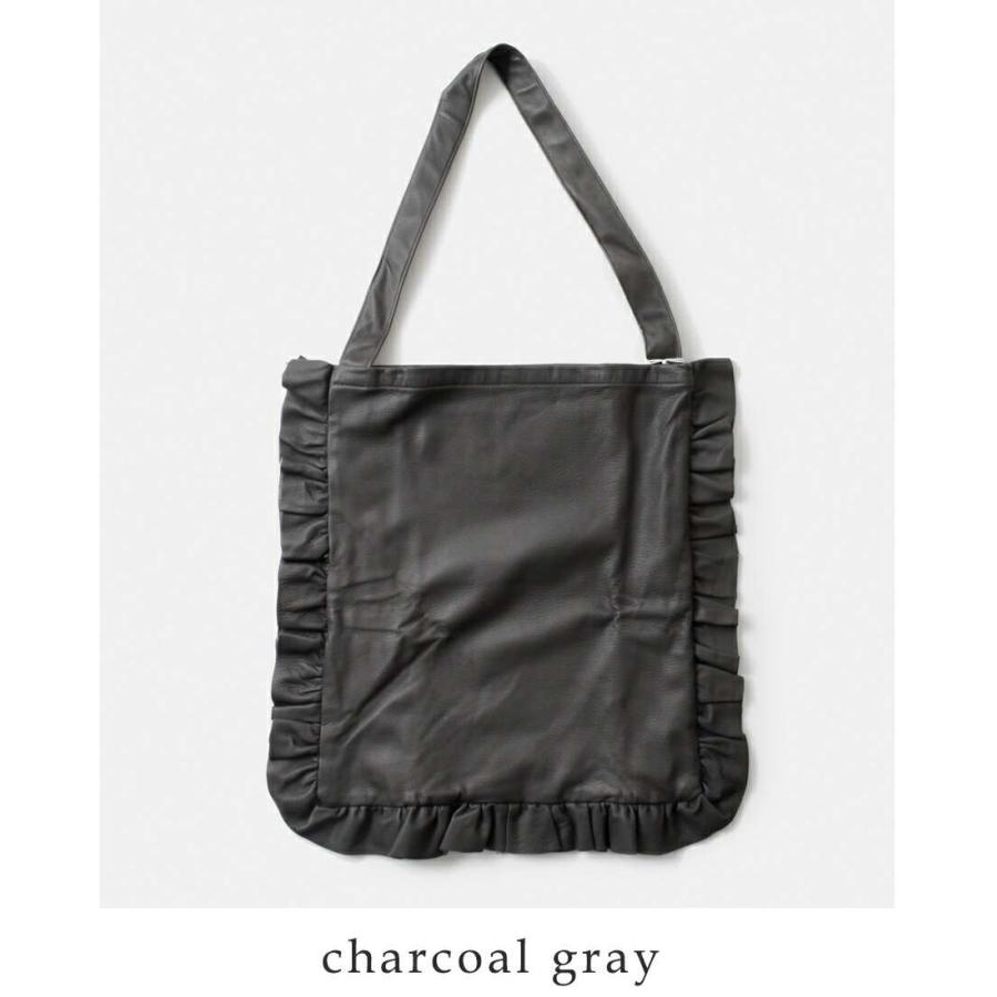 Sisii シシ レザー フリル トート バッグ frill tote bag 100-027  