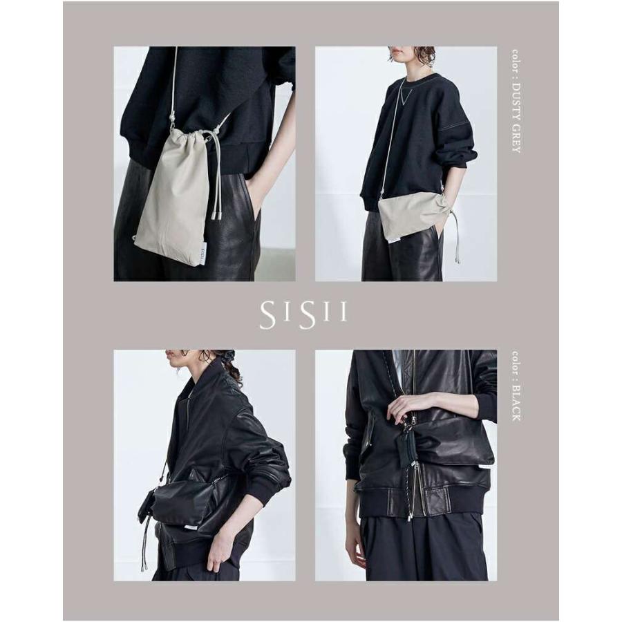 sisii（シシ） Sisiiレザー ミニマム バッグ 100-032-same1 レディース