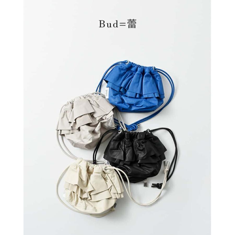 sisii（シシ） レザー 巾着 バド バック Bud bag 100-033 : aranciato