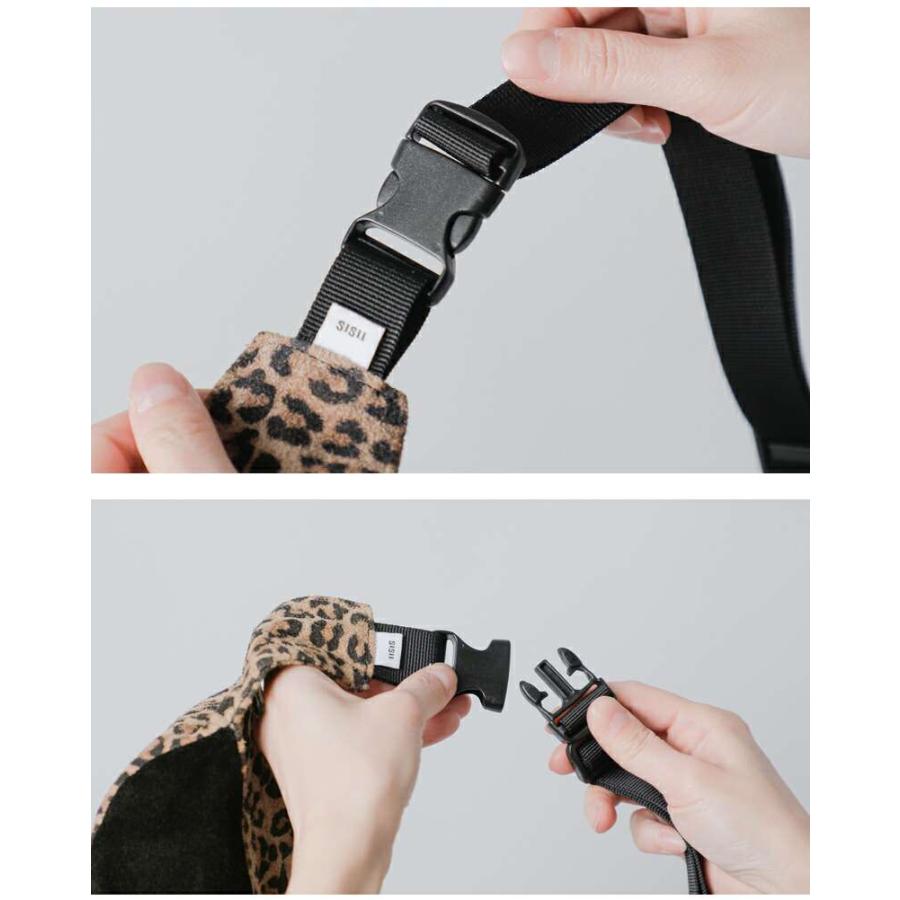 sisii（シシ） Sisiiレザー ベルト バッグ 100-052 レディース