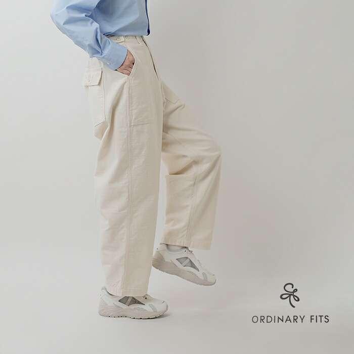 ORDINARY FITS サルエルパンツ ホワイト 新品 ORDINARY FITS