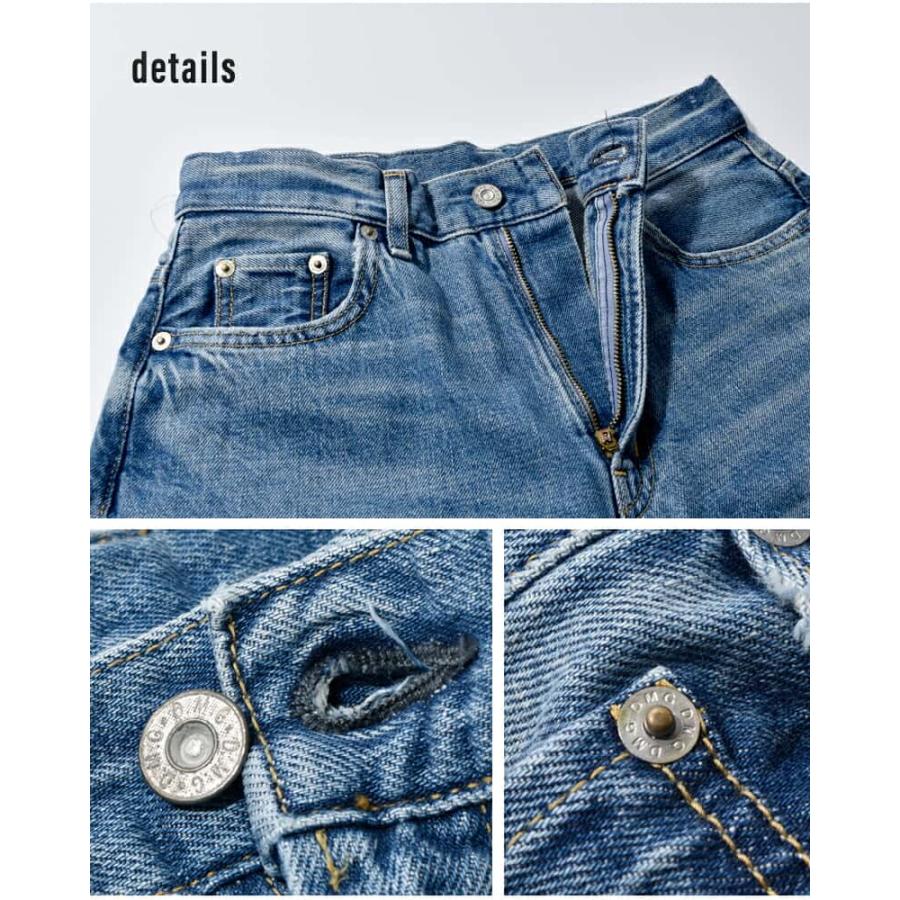 D.M.G. セール【40%OFF】ドミンゴ 5P ストレート 甘織デニム パンツ 11