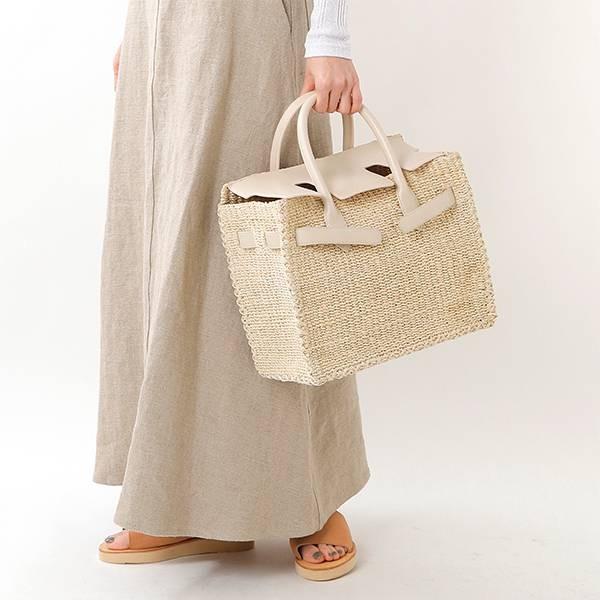 Sea シー アバカかごバッグm Blusquare Org