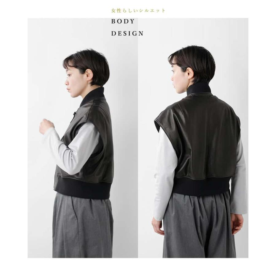 sisii（シシ） レザー ベスト L2 B VEST 114v-ol【☆】 : aranciato