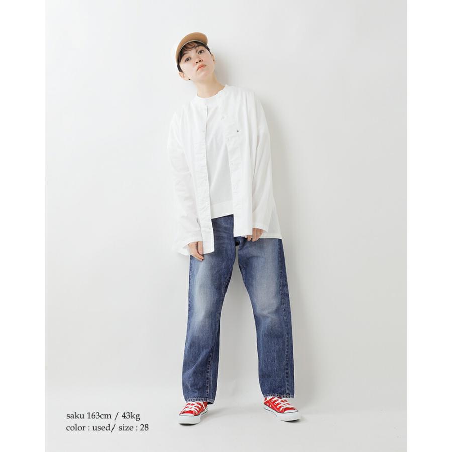 Ordinary fitsデニムパンツ/白/ストレート/Sサイズ Ordinary fitsデニムパンツ/白/ストレート/Sサイズ Ordinary fits