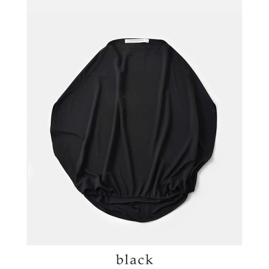 コグザビッグスモーク/美品 オーバーサイズ プルオーバー ジョーゼット ブラック COGTHEBIGSMOKE 【30%OFF】コグザビッグスモーク ジョーゼット