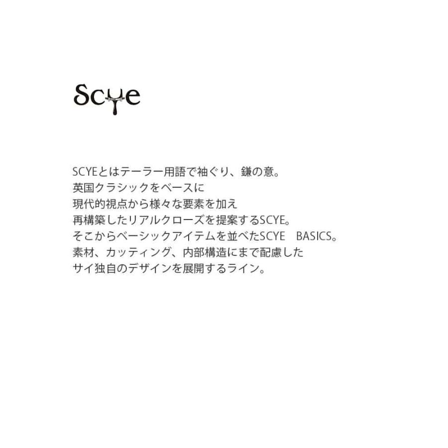 Scye サイ オーガニック リネン タック パフスリーブ ドレス ワンピース 春ワンピ 1224-01007  2024ss新作｜aranciato｜04