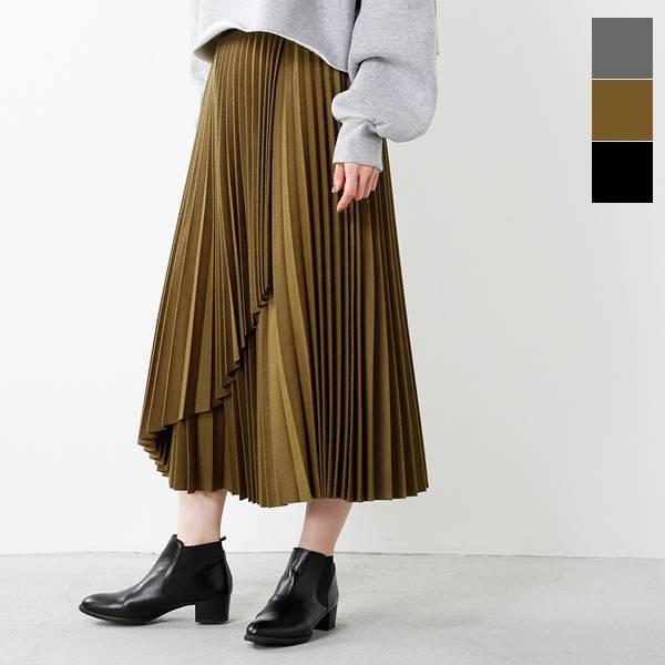Clane クラネ ウールラッププリーツスカート 2861 Ypt Or Id