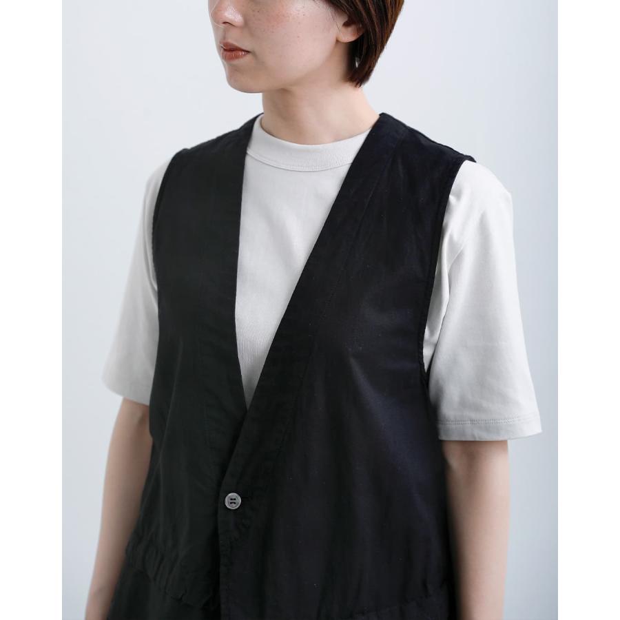 美品 Vlas Blomm ヴラスブラム コットンリネン 綾織 ベスト Vlas Blomme（ヴラスブラム） セール【20%OFF】ヴラスブラム コットン