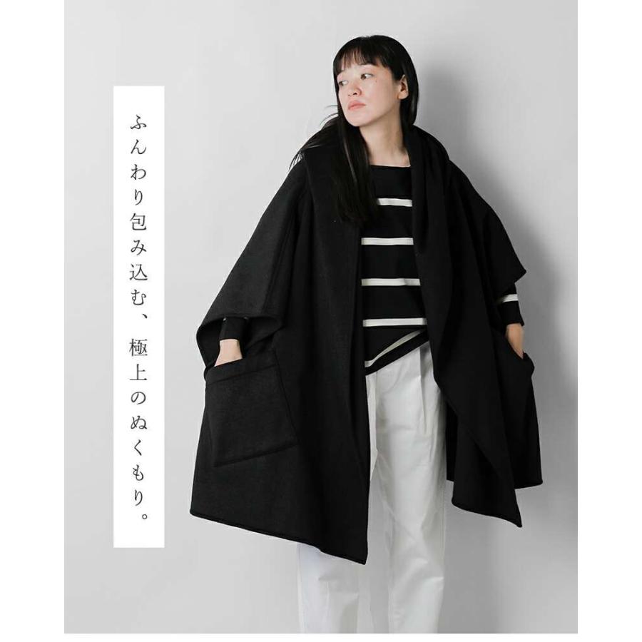 22AWコグザビッグスモーク　コート　シルバーグレー　ポンチョコート　ケープ 22AWコグザビッグスモーク コート シルバーグレー ポンチョ