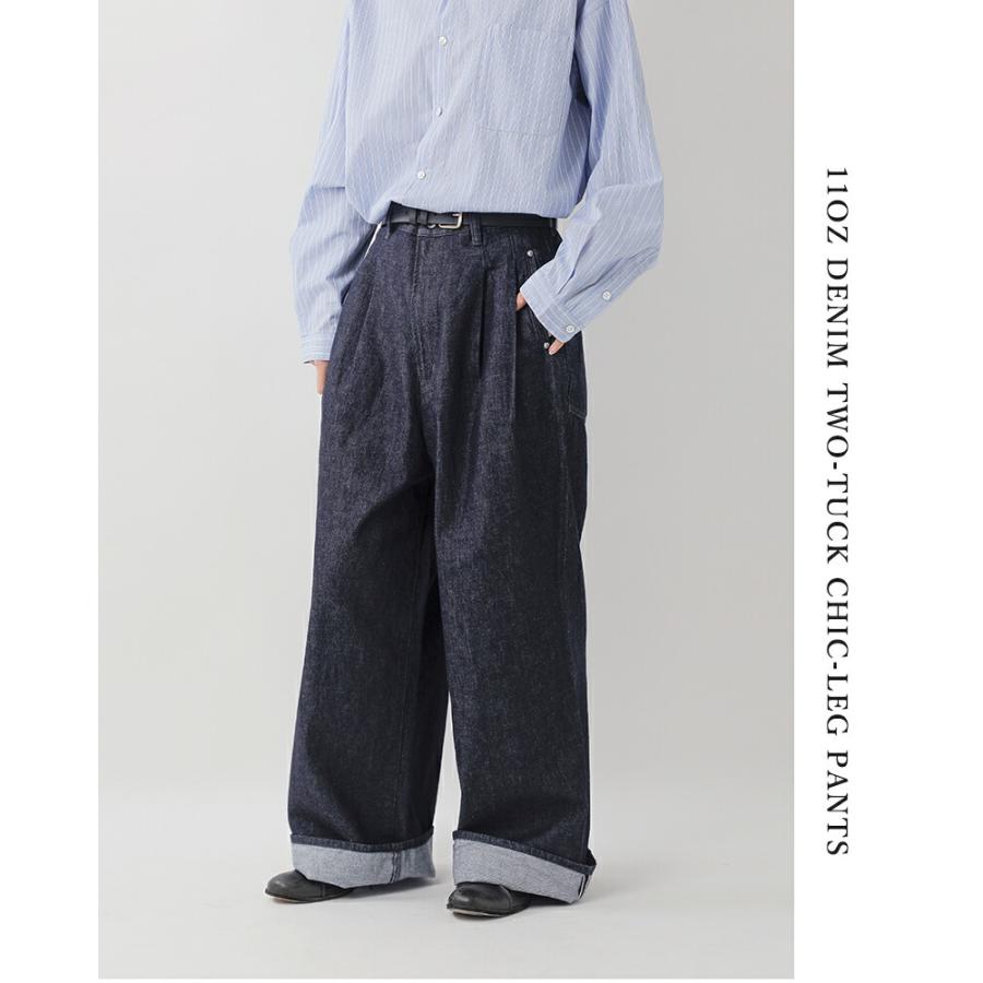 D.M.G. セール【40%OFF】ドミンゴ 11ozデニム ツータック シックレッグ