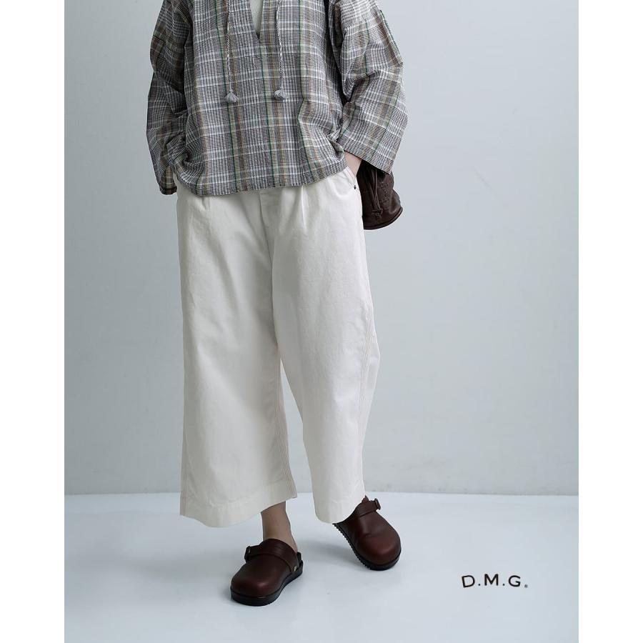 D.M.G. ドミンゴ 10ozデニム クロップド ワイドパンツ 14-0382-3d