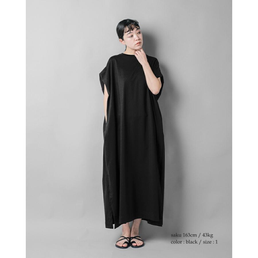 コグザビッグスモーク COGTHEBIGSMOKE ハイゲージコットン サイドスリット ドレス JOHANNA DRESS 14401-114-1012-1 レディース 春夏 2026ss新作の画像