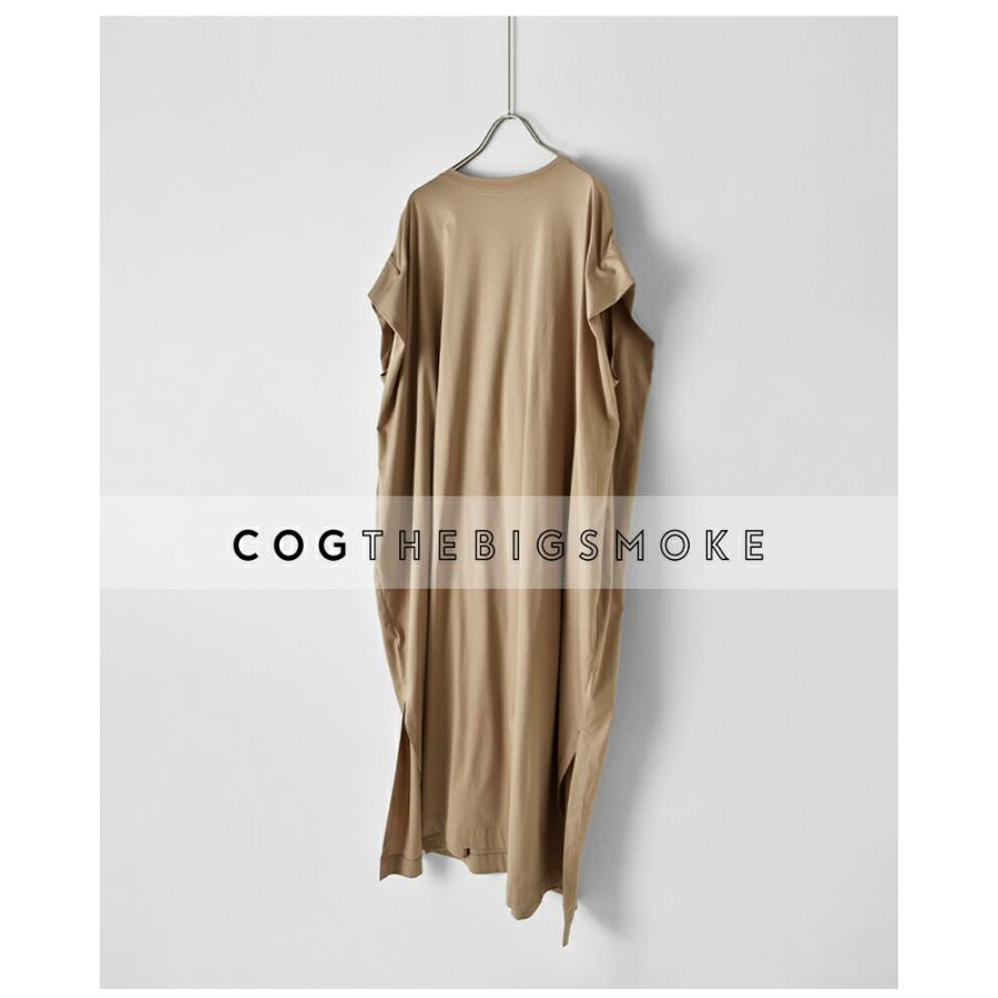 コグザビッグスモーク COGTHEBIGSMOKE ハイゲージコットン サイドスリット ドレス JOHANNA DRESS 14401-114-1012-1 レディース 春夏 2026ss新作の画像
