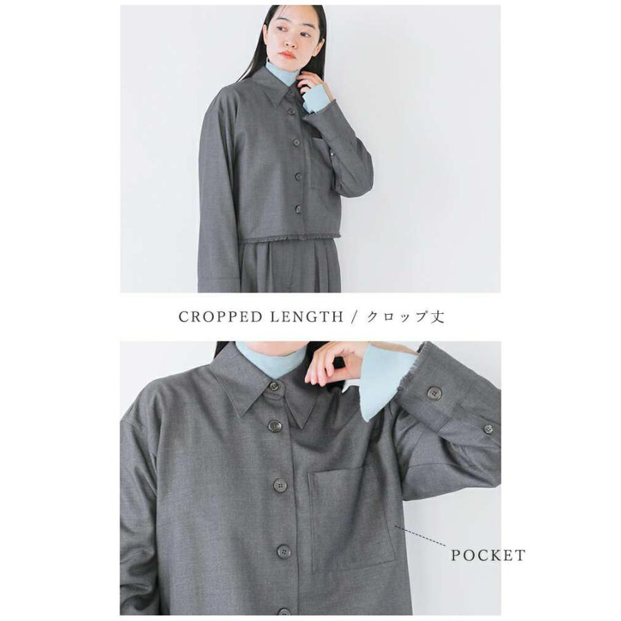 CLANEクラネ SHORT SLEEVE SHIRTS サイズ2 CLANEクラネ SHORT SLEEVE