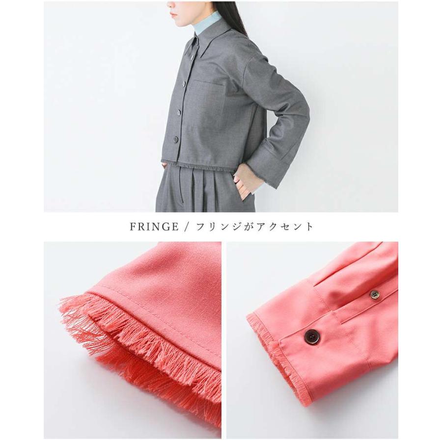 CLANE（クラネ） セール【50%OFF】クラネ フリンジ シャツ 17122-4272