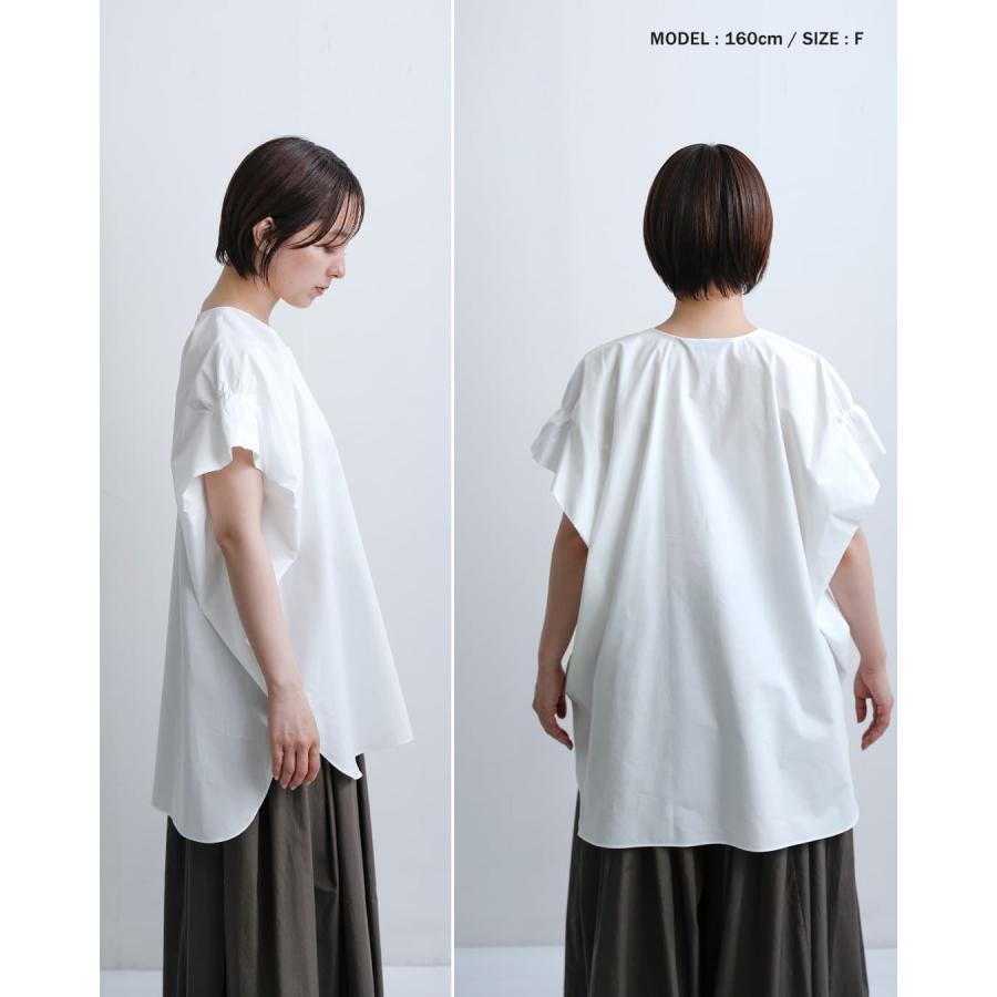MIZUIRO ミズイロインド mizuiro ind コットン Vネック ワイド